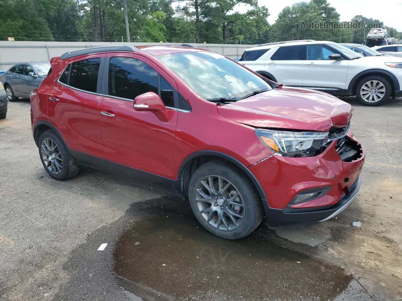 2019 Buick Encore Sport Touring Red vin: KL4CJ1SBXKB912067