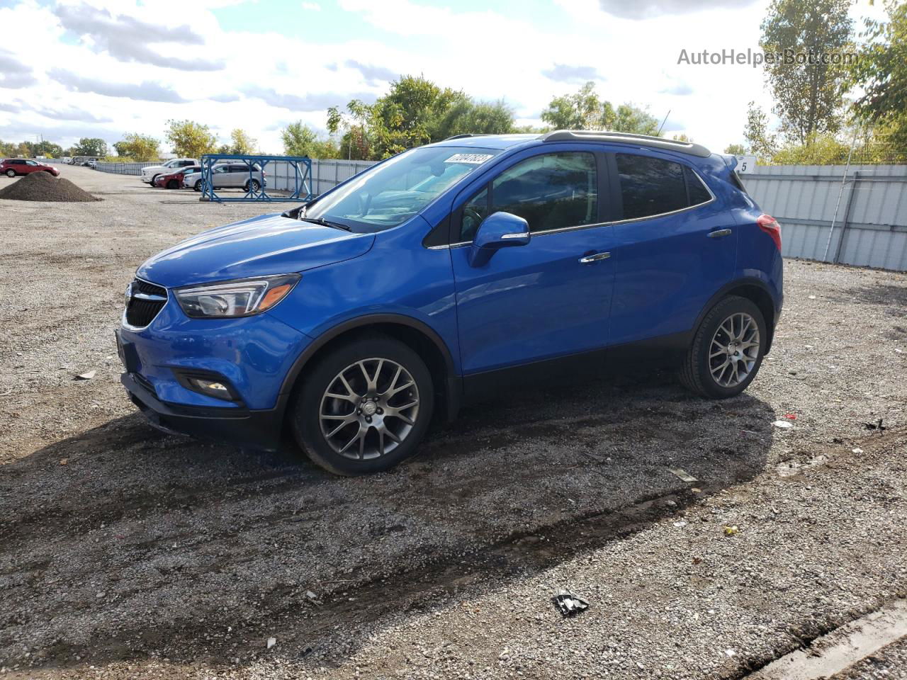 2018 Buick Encore Sport Touring Blue vin: KL4CJ1SM8JB521516