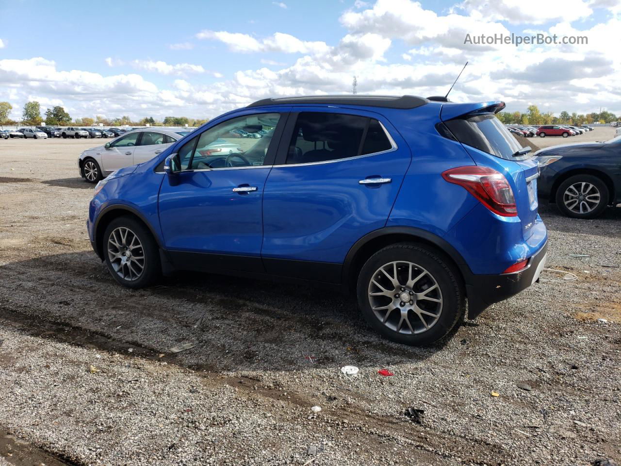 2018 Buick Encore Sport Touring Blue vin: KL4CJ1SM8JB521516