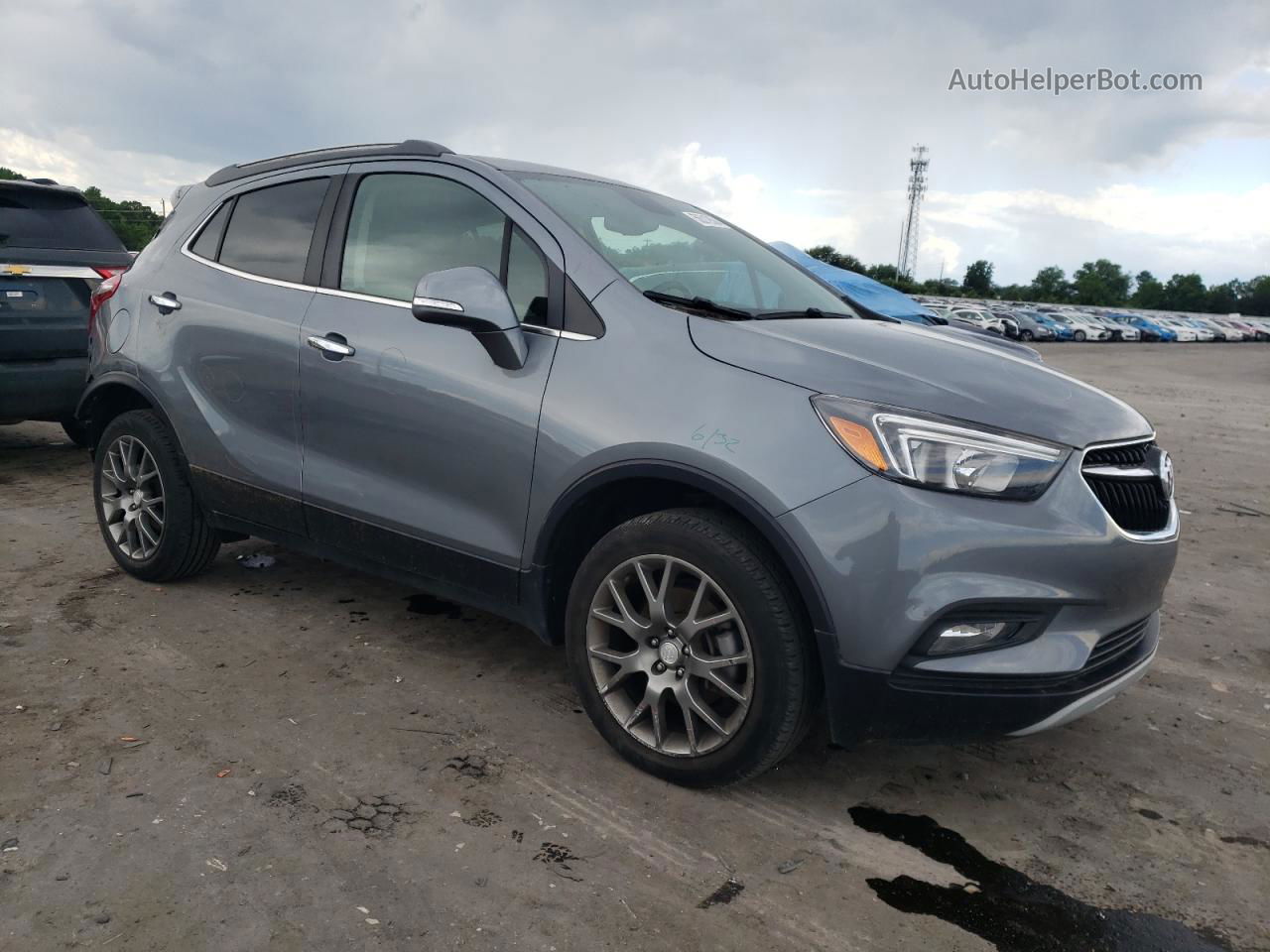 2019 Buick Encore Sport Touring Gray vin: KL4CJ2SB2KB891673