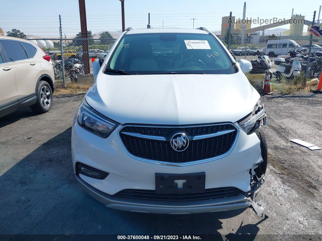 2018 Buick Encore Sport Touring White vin: KL4CJ2SB3JB635945