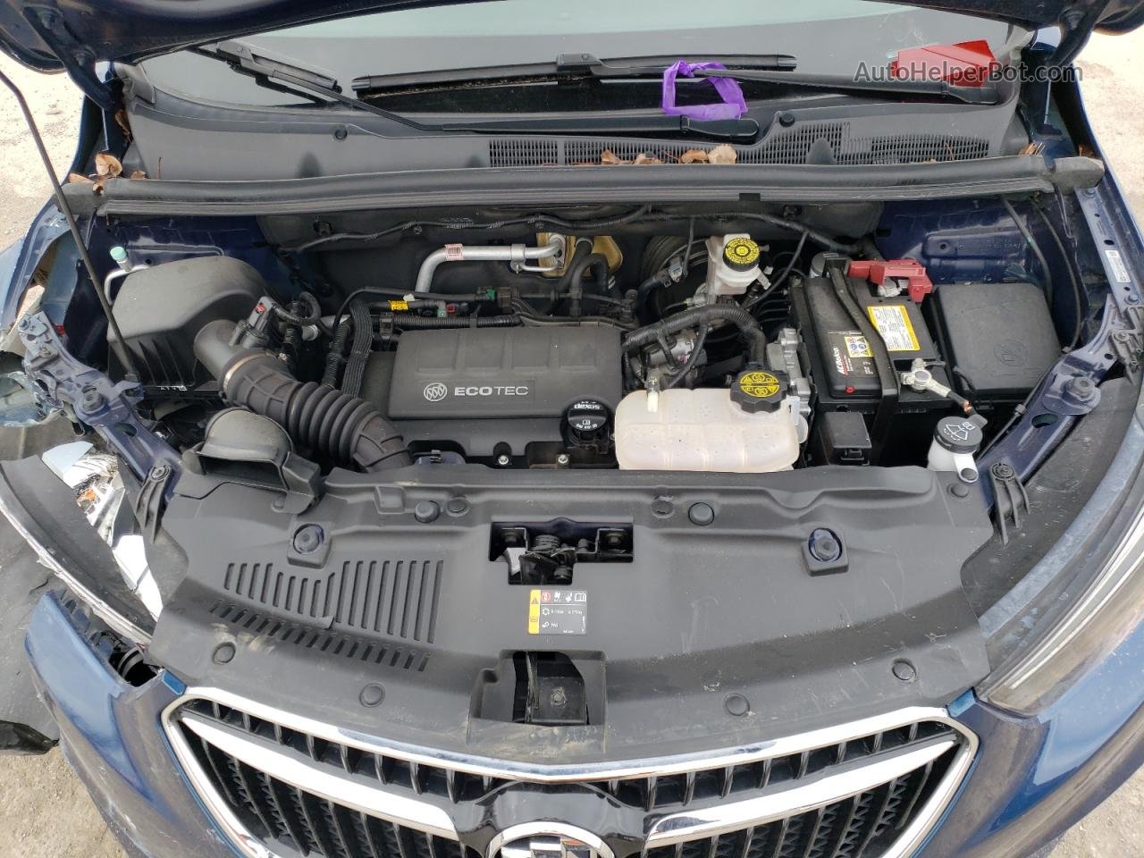 2019 Buick Encore Sport Touring Синий vin: KL4CJ2SB5KB855363