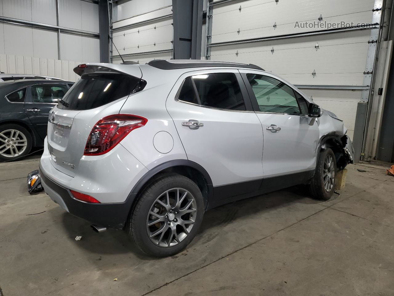 2019 Buick Encore Sport Touring Silver vin: KL4CJ2SB6KB732283