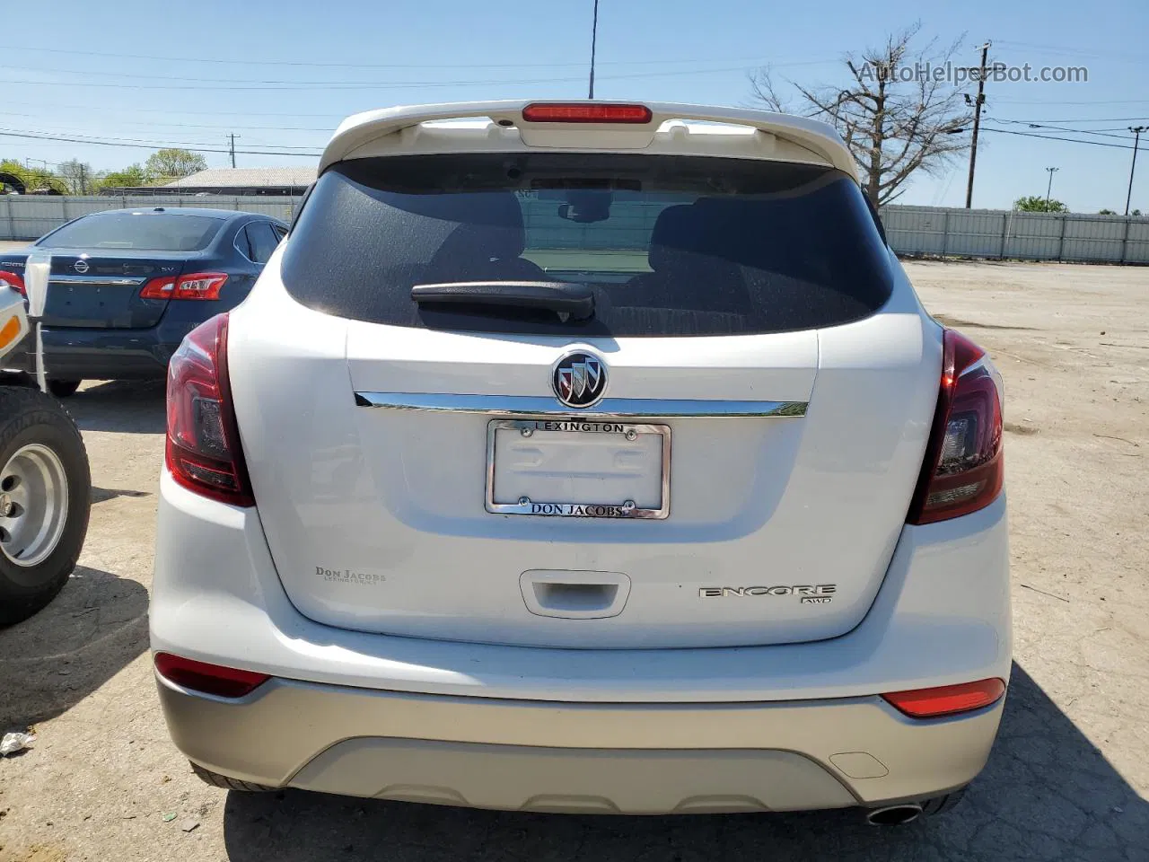 2019 Buick Encore Sport Touring White vin: KL4CJ2SB7KB711457