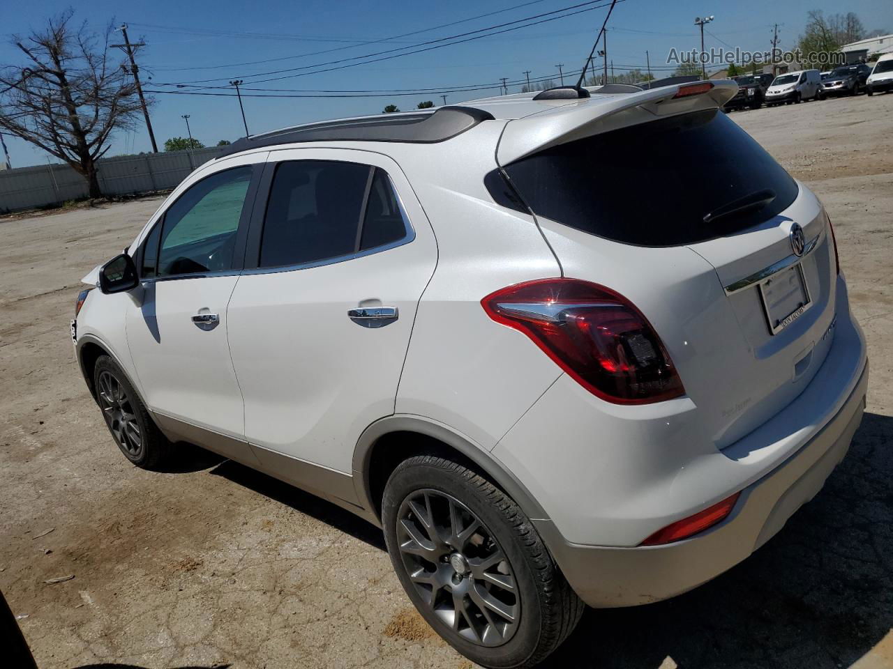 2019 Buick Encore Sport Touring White vin: KL4CJ2SB7KB711457