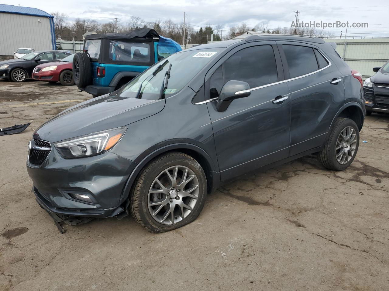 2018 Buick Encore Sport Touring Gray vin: KL4CJ2SBXJB564209