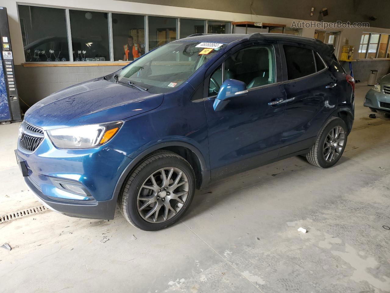 2019 Buick Encore Sport Touring Синий vin: KL4CJ2SBXKB915881