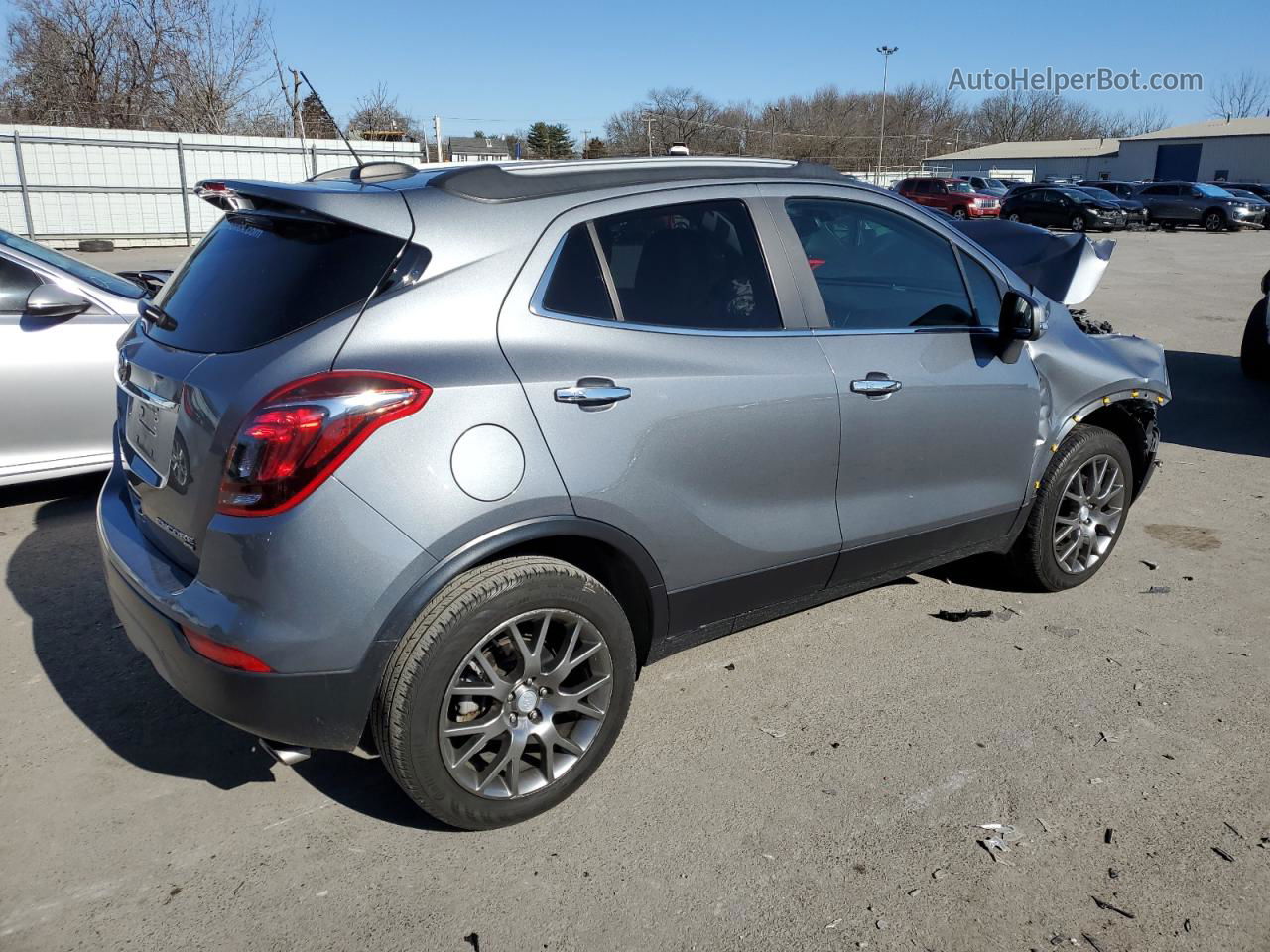 2019 Buick Encore Sport Touring Серый vin: KL4CJ2SBXKB933104