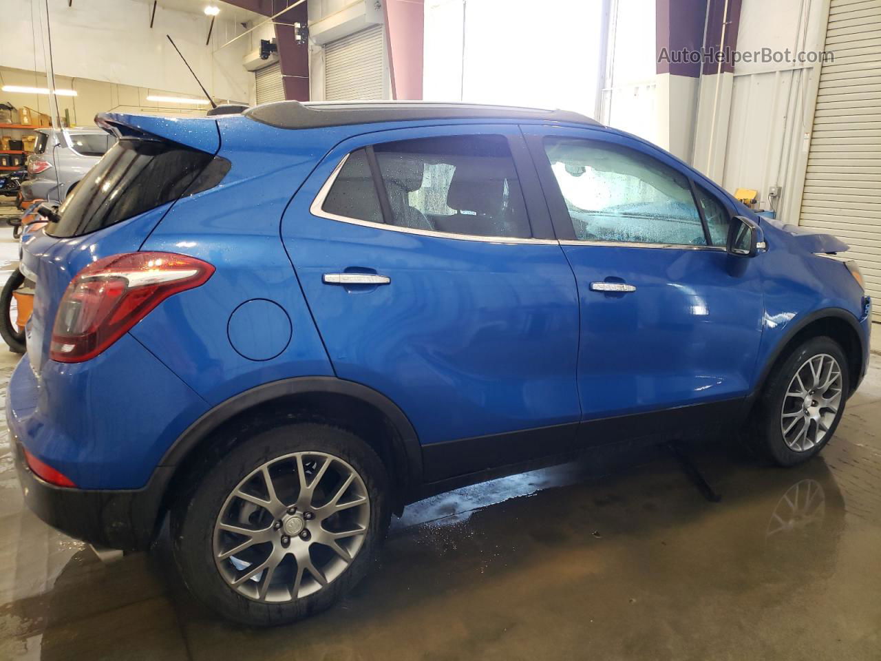 2018 Buick Encore Sport Touring Blue vin: KL4CJ2SM0JB634351