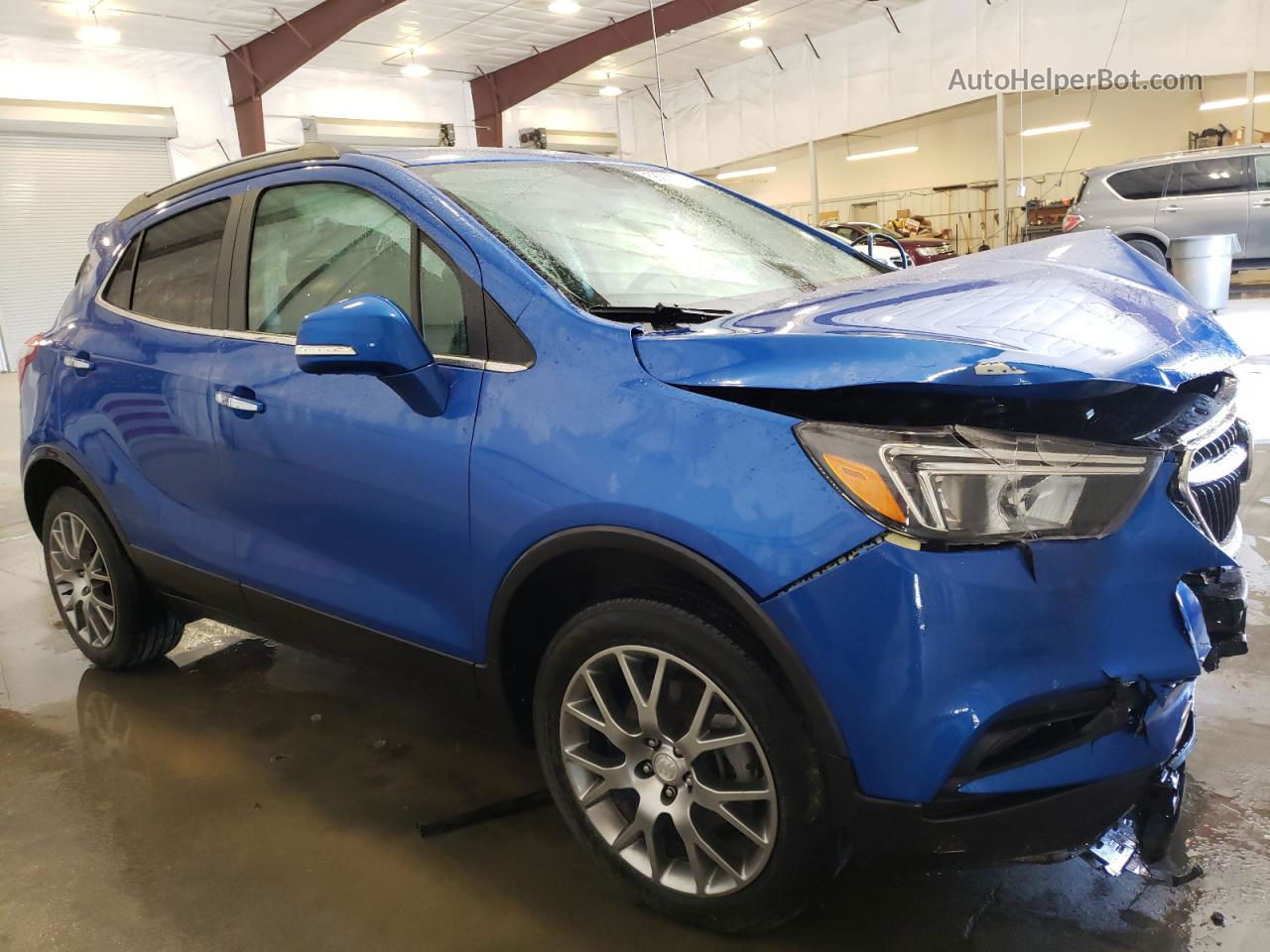 2018 Buick Encore Sport Touring Blue vin: KL4CJ2SM0JB634351