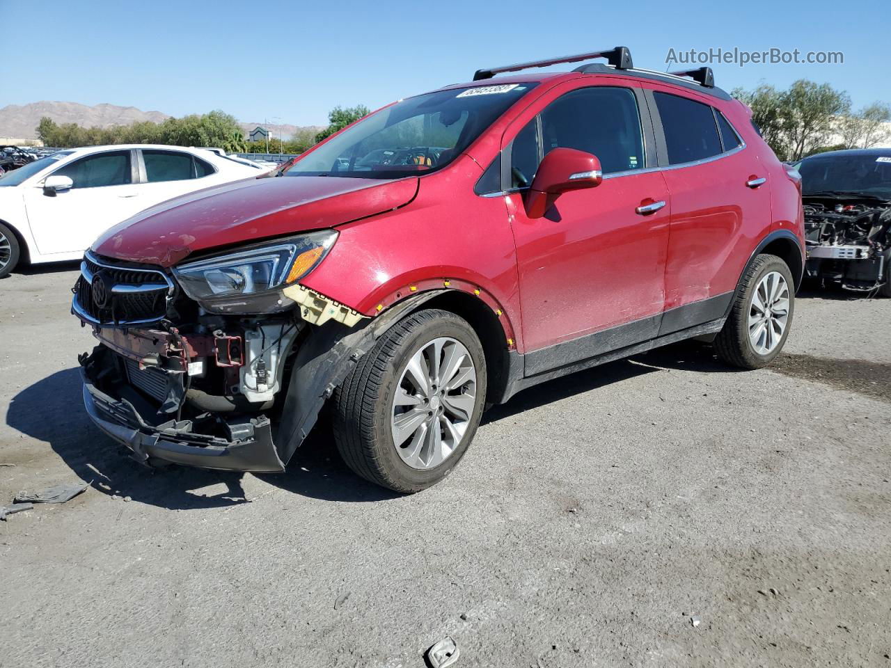 2018 Buick Encore Preferred Red vin: KL4CJASB0JB523341