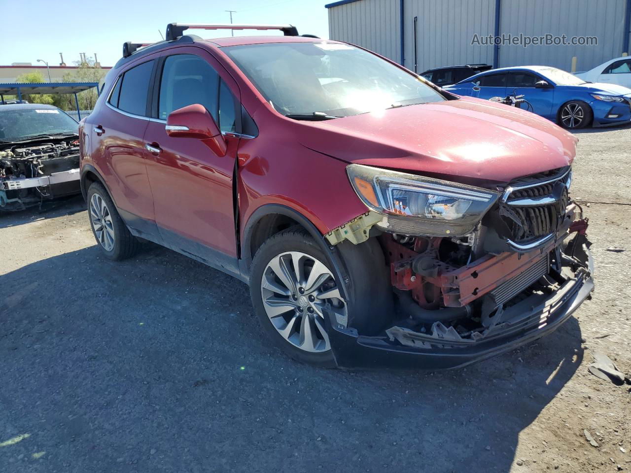 2018 Buick Encore Preferred Red vin: KL4CJASB0JB523341