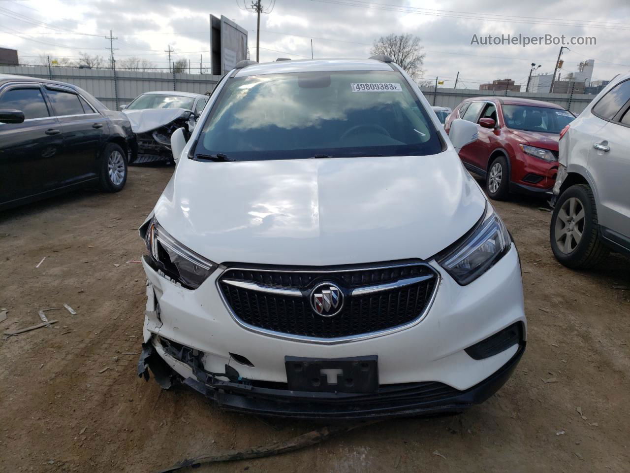 2018 Buick Encore Preferred White vin: KL4CJASB0JB525641