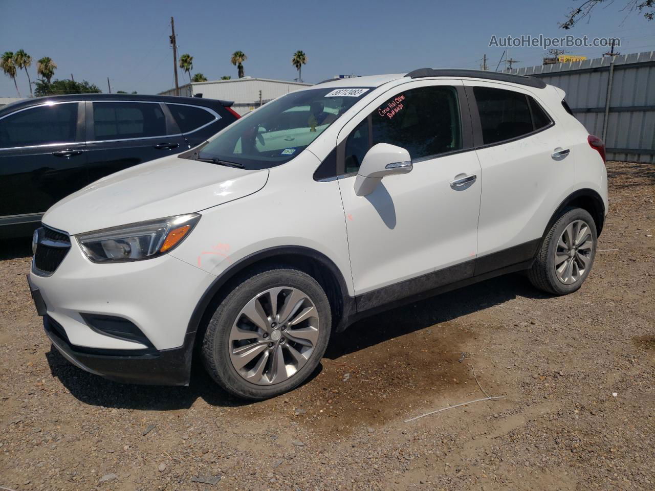 2018 Buick Encore Preferred White vin: KL4CJASB0JB529236