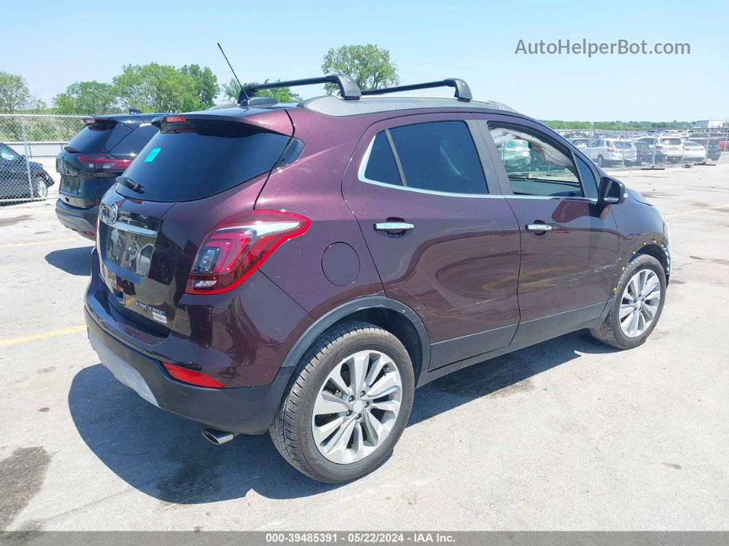 2018 Buick Encore Preferred Maroon vin: KL4CJASB0JB552273