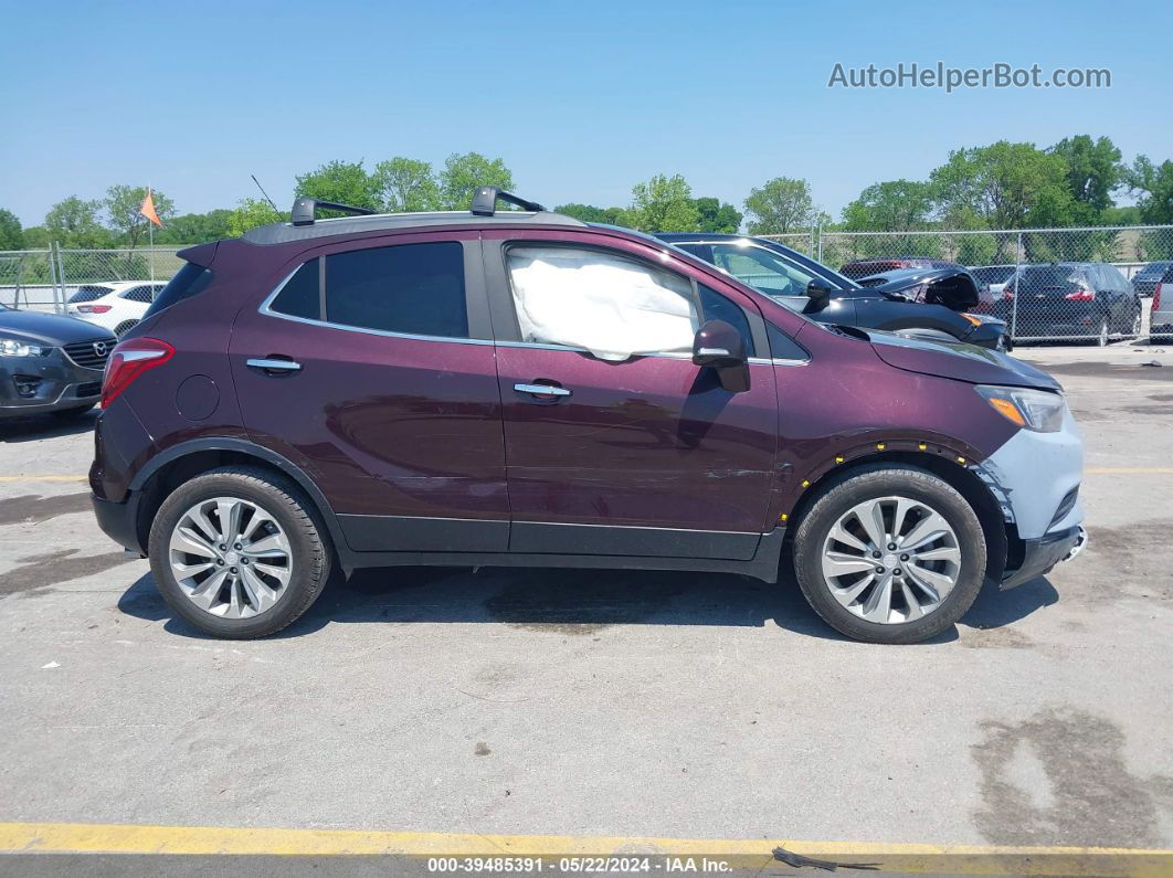 2018 Buick Encore Preferred Maroon vin: KL4CJASB0JB552273