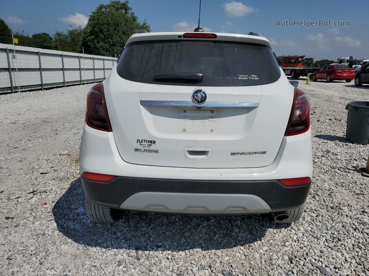 2018 Buick Encore Preferred Белый vin: KL4CJASB0JB552418