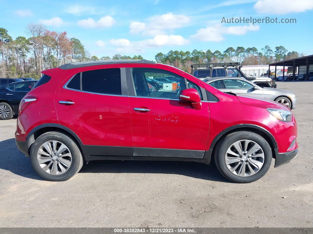 2018 Buick Encore Preferred Red vin: KL4CJASB0JB616988