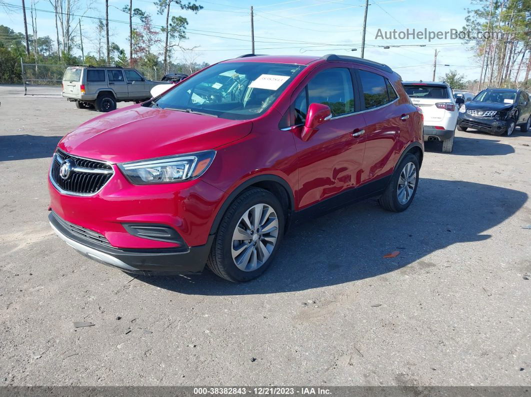 2018 Buick Encore Preferred Red vin: KL4CJASB0JB616988