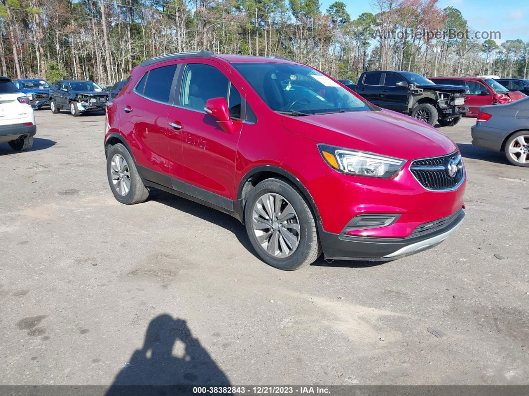 2018 Buick Encore Preferred Red vin: KL4CJASB0JB616988