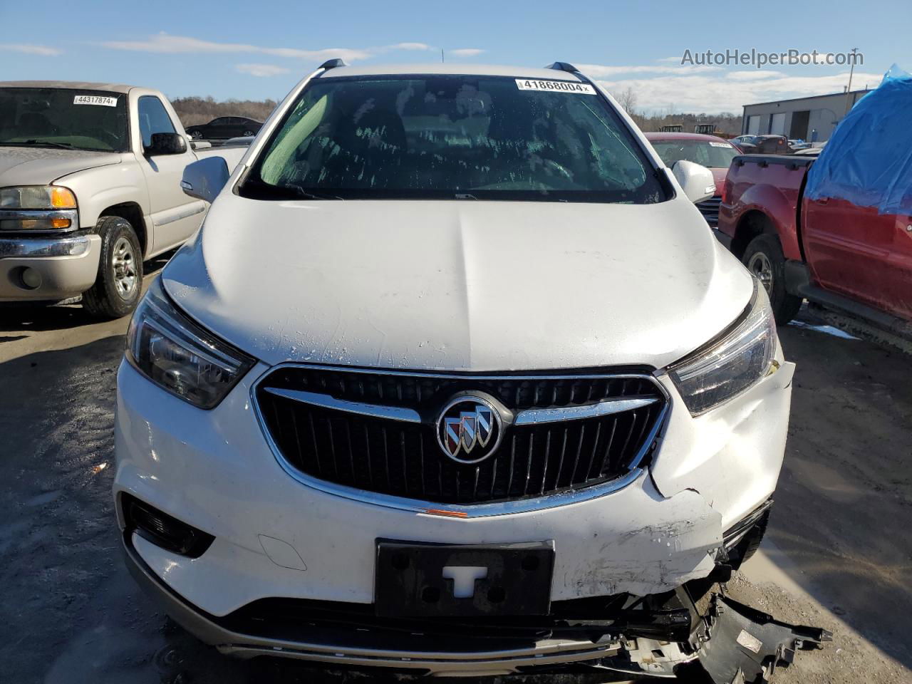 2018 Buick Encore Preferred White vin: KL4CJASB0JB622886