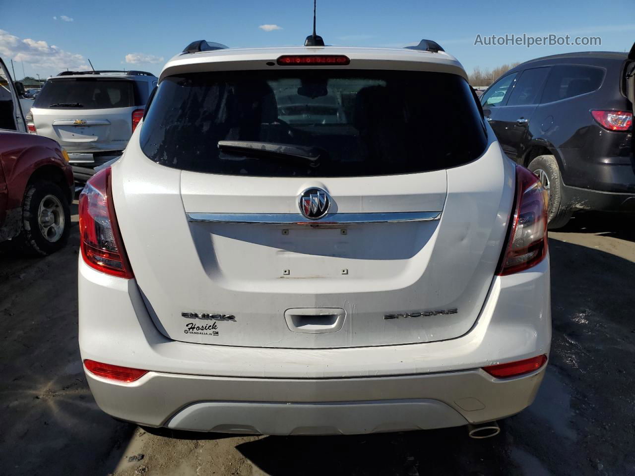 2018 Buick Encore Preferred White vin: KL4CJASB0JB622886