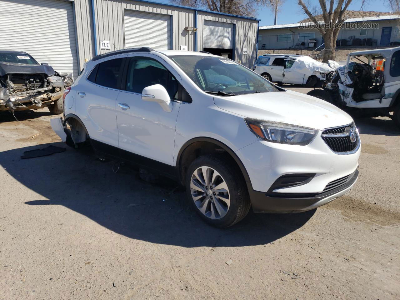 2018 Buick Encore Preferred White vin: KL4CJASB0JB653362