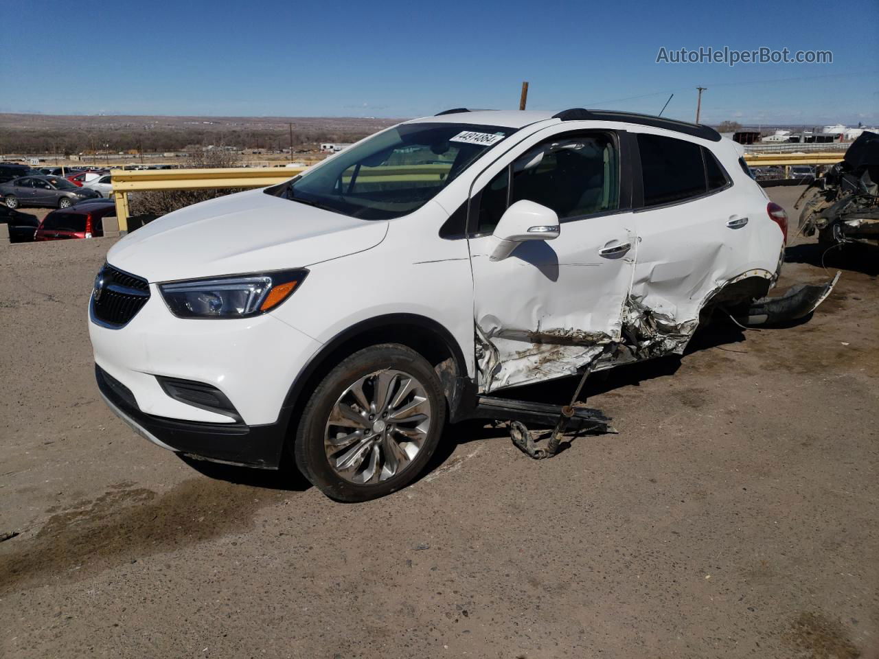 2018 Buick Encore Preferred Белый vin: KL4CJASB0JB653362