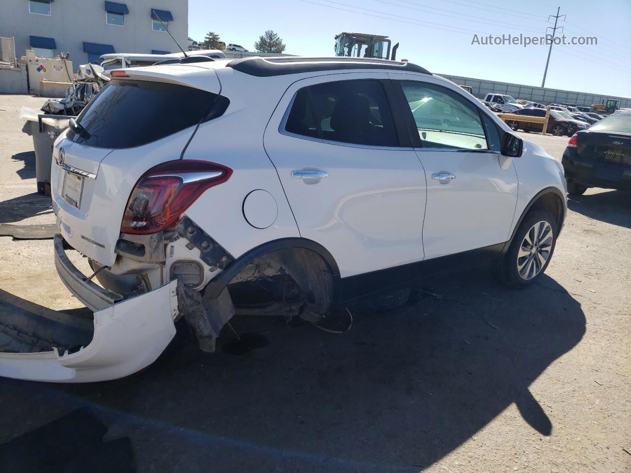 2018 Buick Encore Preferred White vin: KL4CJASB0JB653362