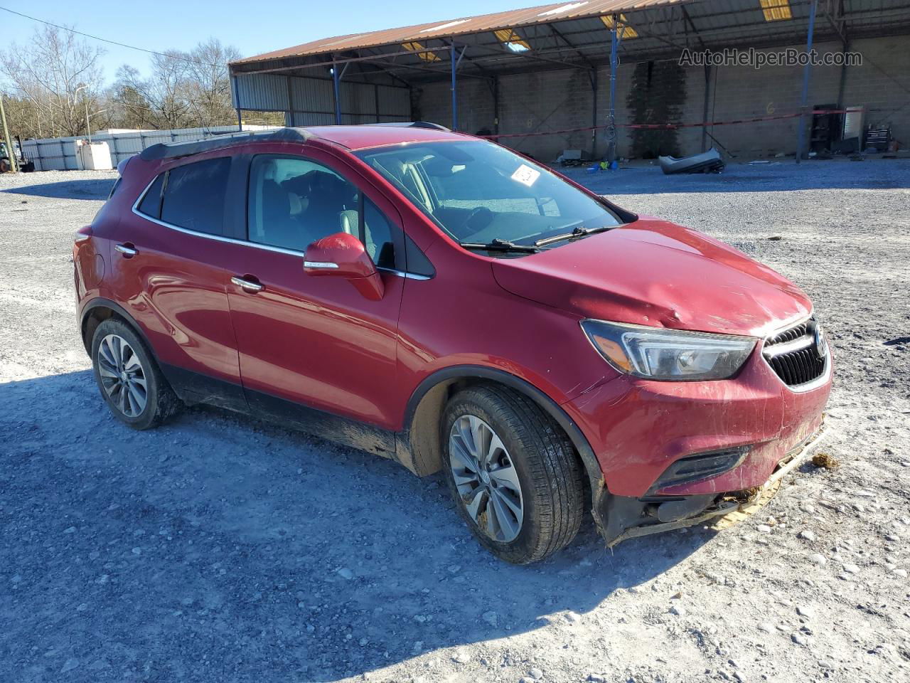 2018 Buick Encore Preferred Burgundy vin: KL4CJASB0JB671974