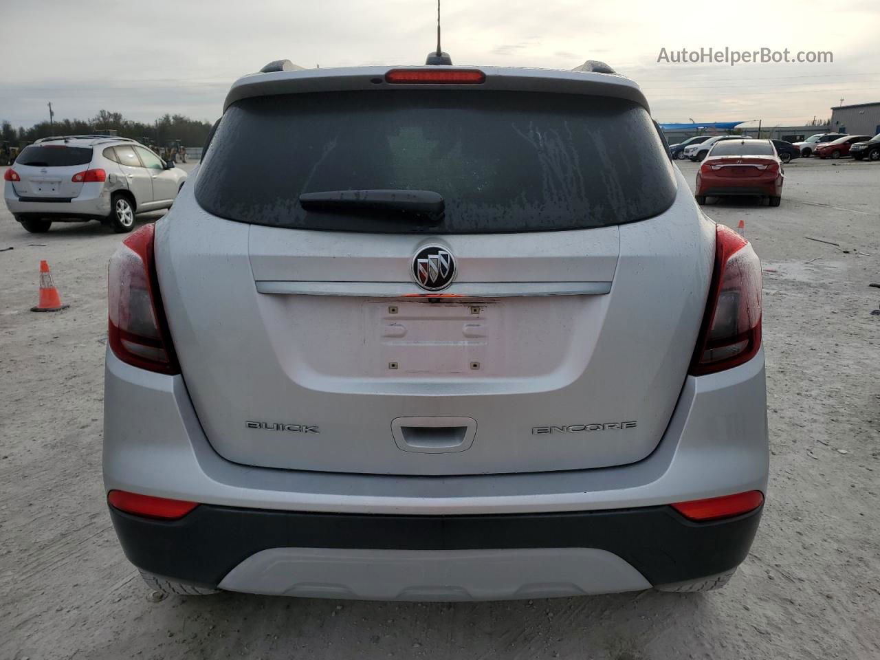 2018 Buick Encore Preferred Silver vin: KL4CJASB0JB705671