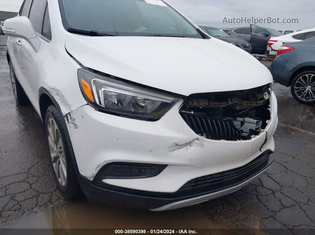 2018 Buick Encore Preferred White vin: KL4CJASB0JB716766