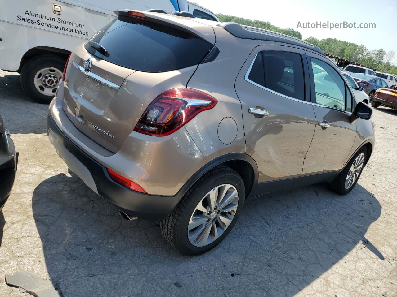 2019 Buick Encore Preferred Желто-коричневый vin: KL4CJASB0KB706532