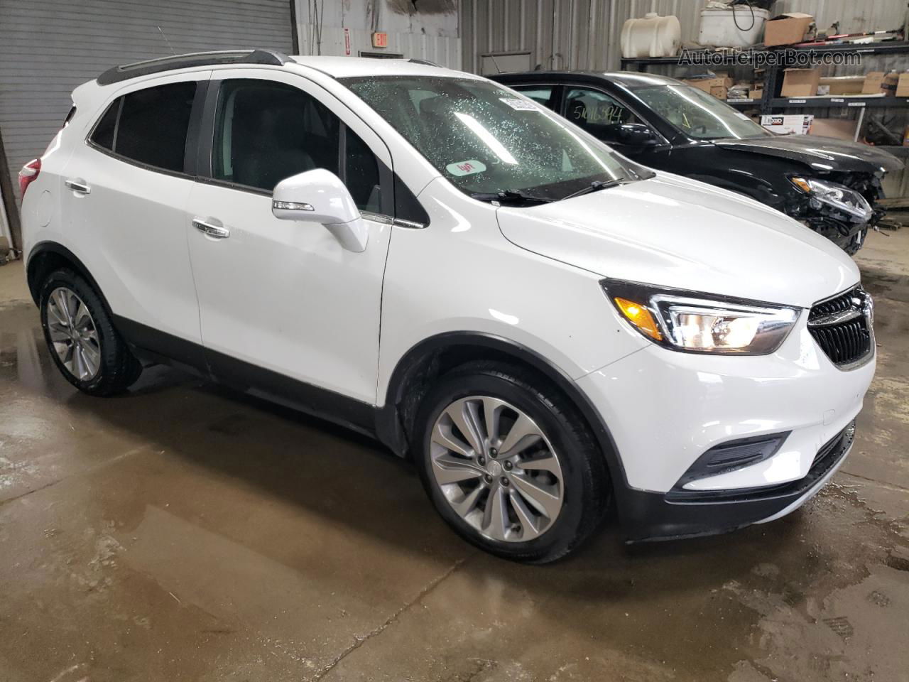 2019 Buick Encore Preferred White vin: KL4CJASB0KB721550