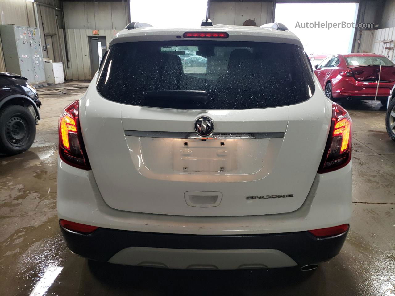 2019 Buick Encore Preferred White vin: KL4CJASB0KB721550