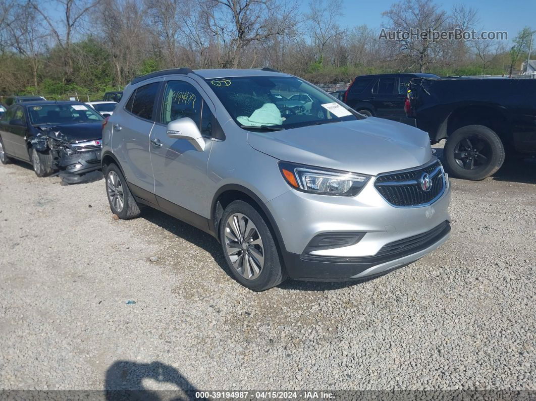 2019 Buick Encore Fwd Preferred Silver vin: KL4CJASB0KB733780