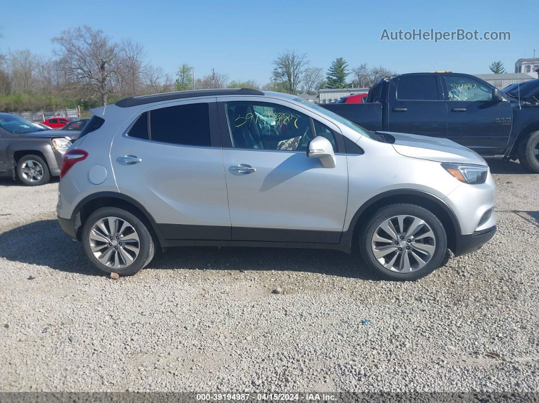 2019 Buick Encore Fwd Preferred Серебряный vin: KL4CJASB0KB733780