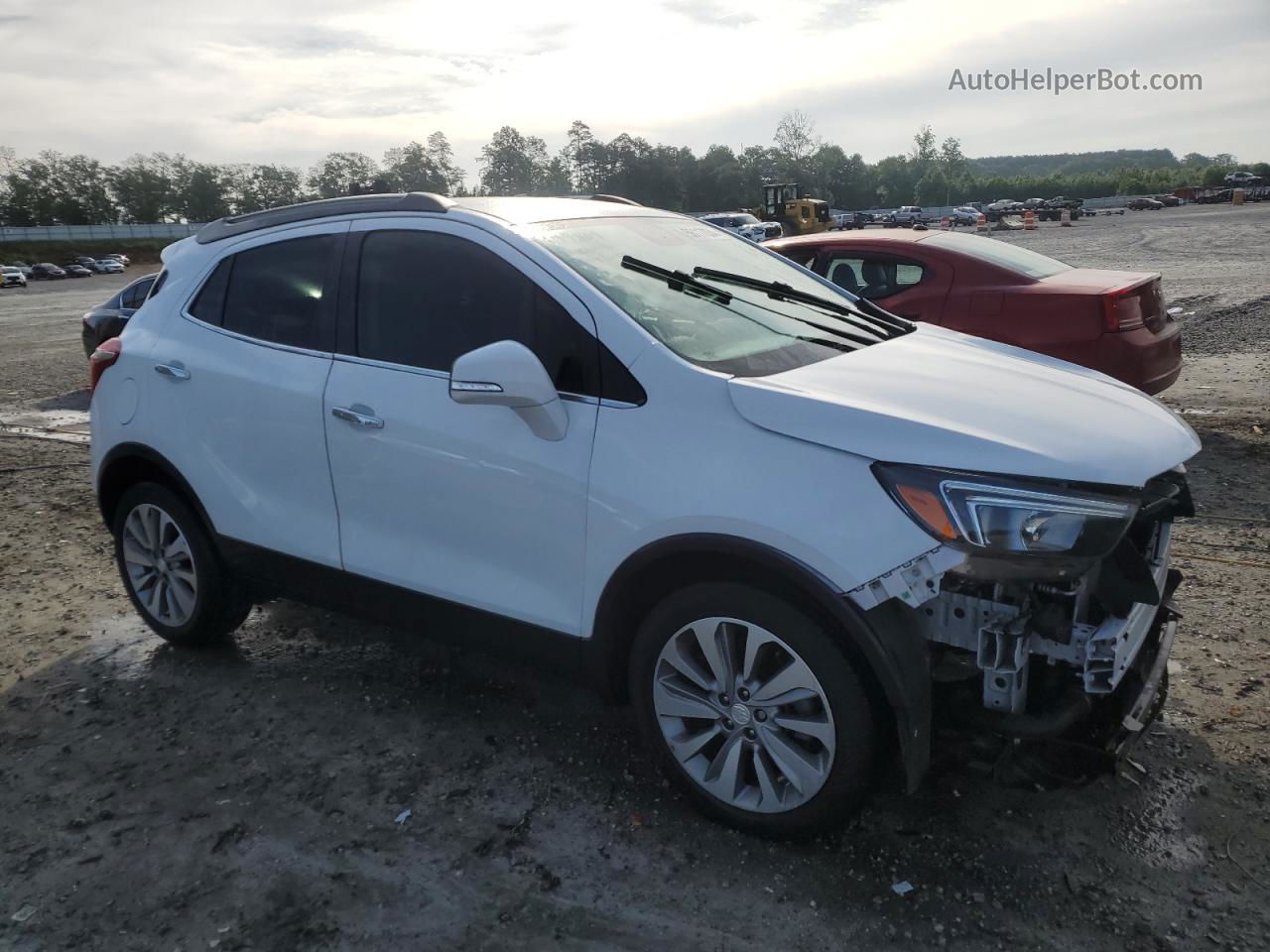 2019 Buick Encore Preferred White vin: KL4CJASB0KB830560