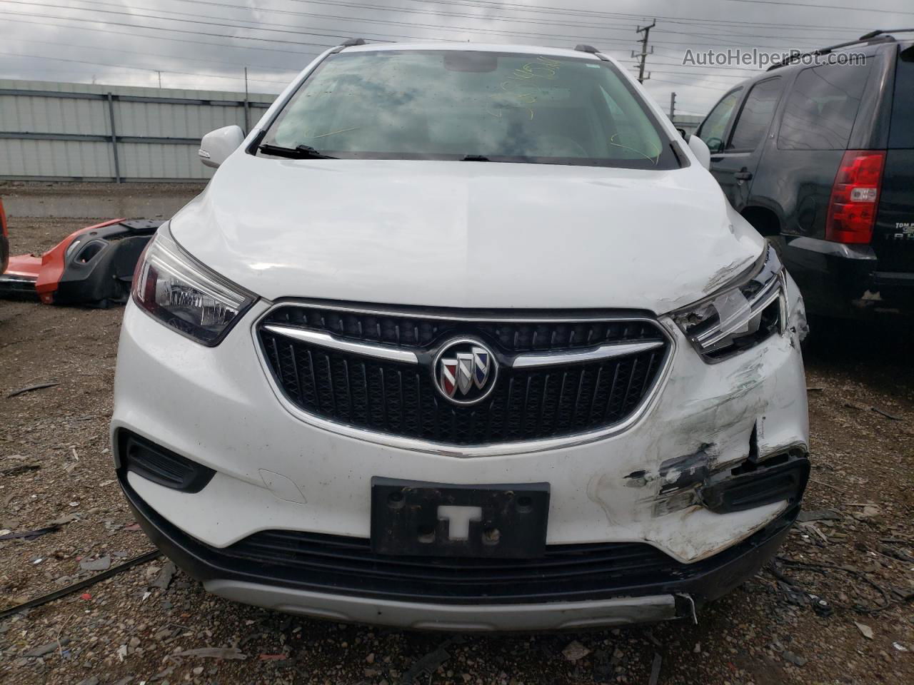 2019 Buick Encore Preferred White vin: KL4CJASB0KB838870