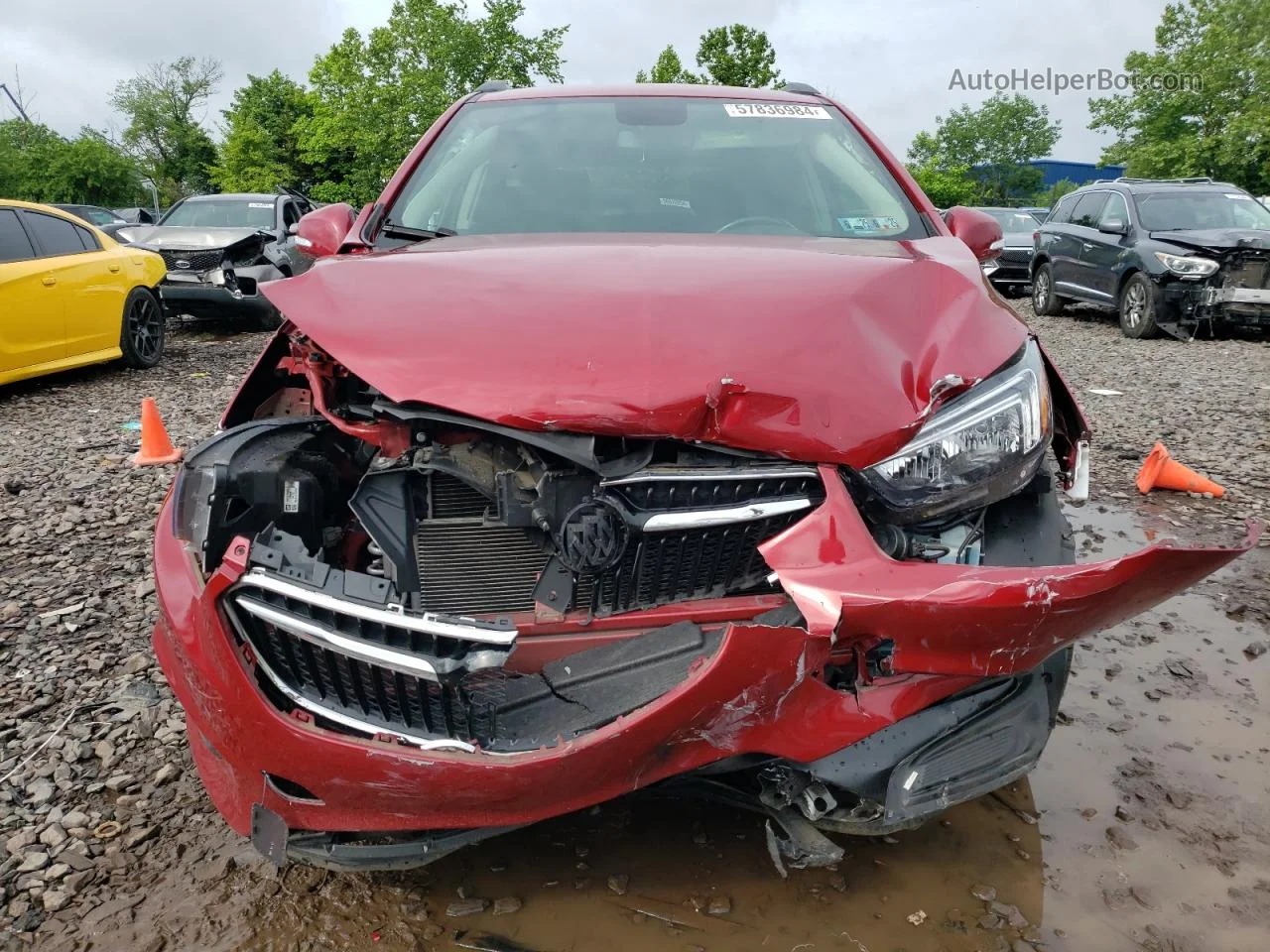 2019 Buick Encore Preferred Red vin: KL4CJASB0KB862862