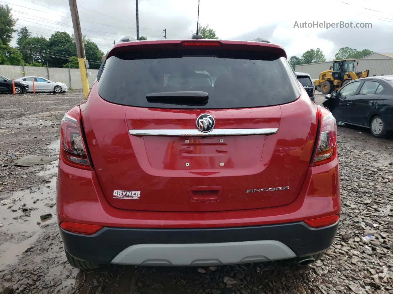 2019 Buick Encore Preferred Красный vin: KL4CJASB0KB862862