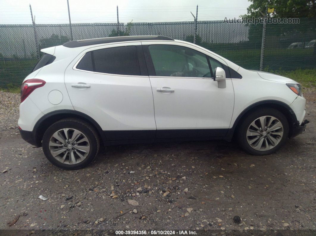 2019 Buick Encore Fwd Preferred White vin: KL4CJASB0KB912207