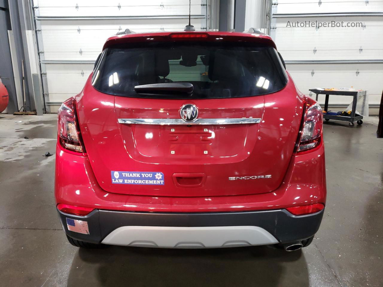 2019 Buick Encore Preferred Red vin: KL4CJASB0KB943540