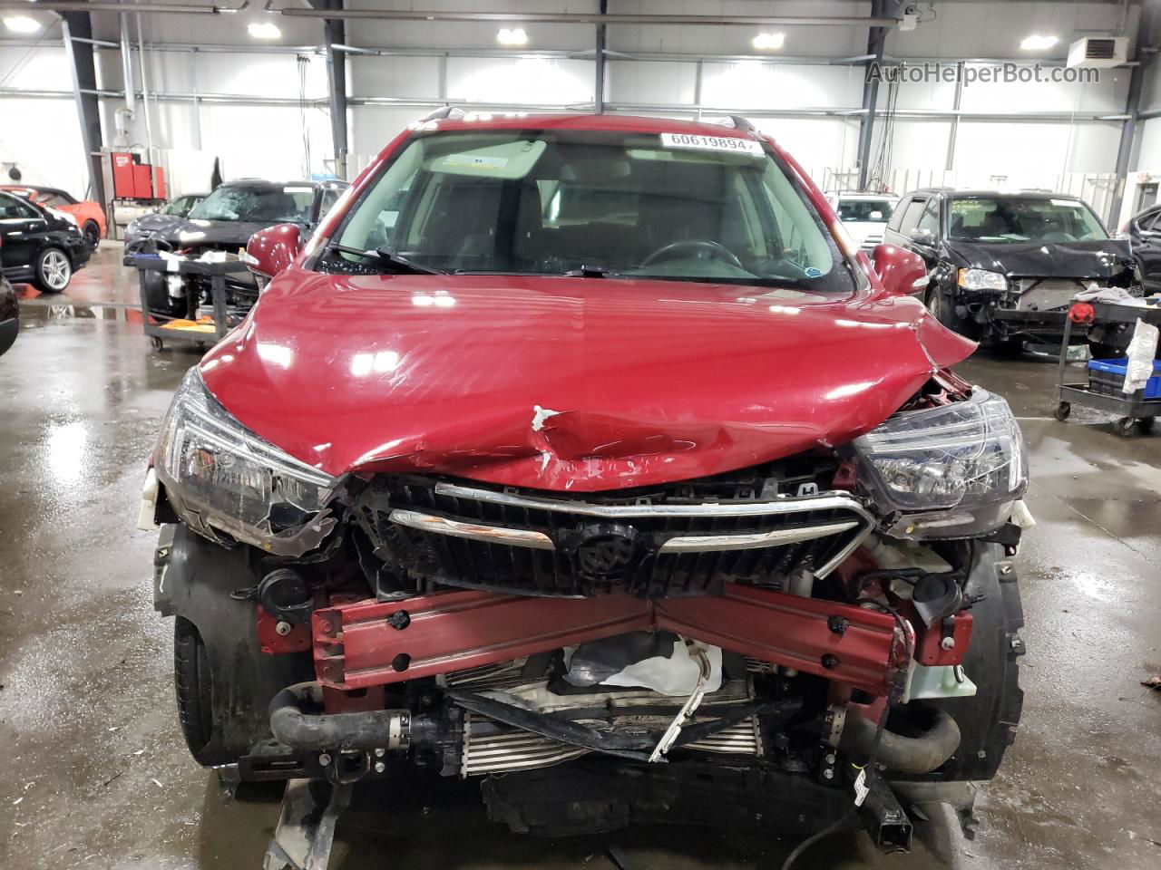 2019 Buick Encore Preferred Red vin: KL4CJASB0KB943540