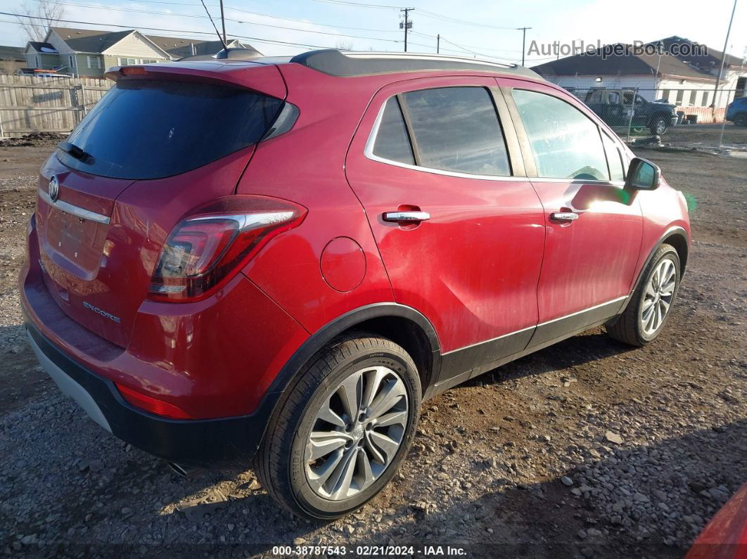 2018 Buick Encore Preferred Red vin: KL4CJASB1JB557918