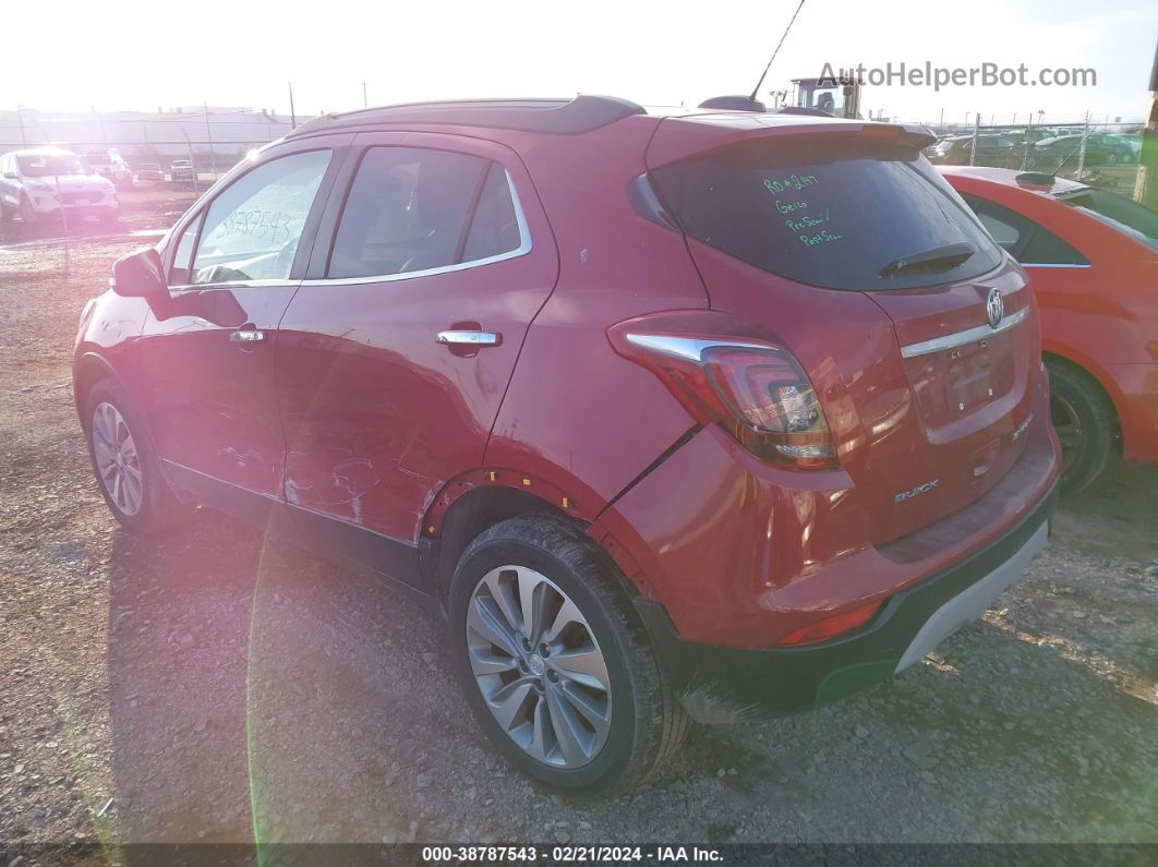 2018 Buick Encore Preferred Красный vin: KL4CJASB1JB557918