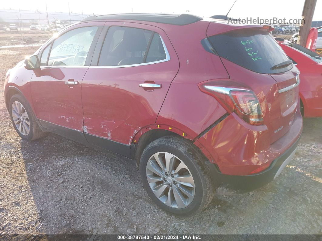 2018 Buick Encore Preferred Красный vin: KL4CJASB1JB557918