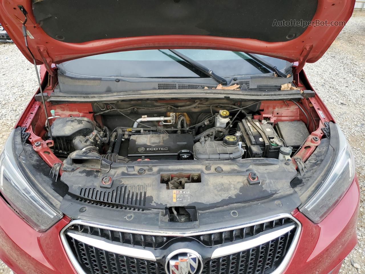 2018 Buick Encore Preferred Red vin: KL4CJASB1JB605420