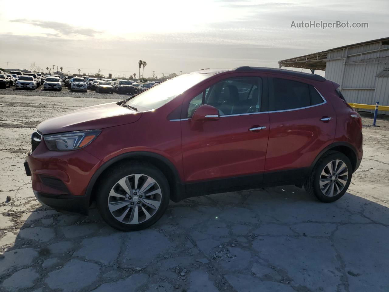 2018 Buick Encore Preferred Red vin: KL4CJASB1JB631497