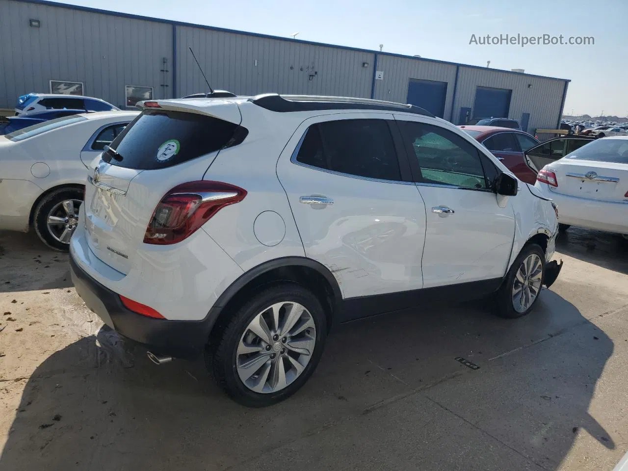 2018 Buick Encore Preferred Белый vin: KL4CJASB1JB672406